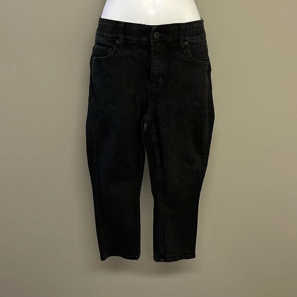 Torrid Black “Feel the Fit” Crop Bombshell Skinny Jeans- Size 10 - Picture 1 of 16
